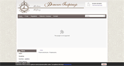 Desktop Screenshot of domoweinspiracje.com.pl